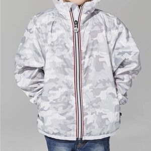 Kids Camo raincoat size 12